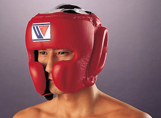 Winning Boxing Headgear Red
