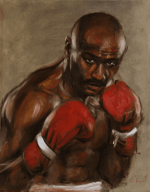 marvin-hagler-portrait-painting-by-joel-barnett-art-gallery-greenville-sc-painter
