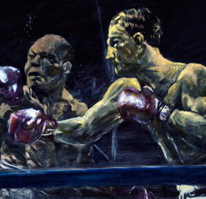 Rocky Marciano Painting 11x14 Print