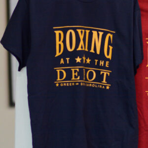 Boxing at the Depot T-Shirt Navy Blue